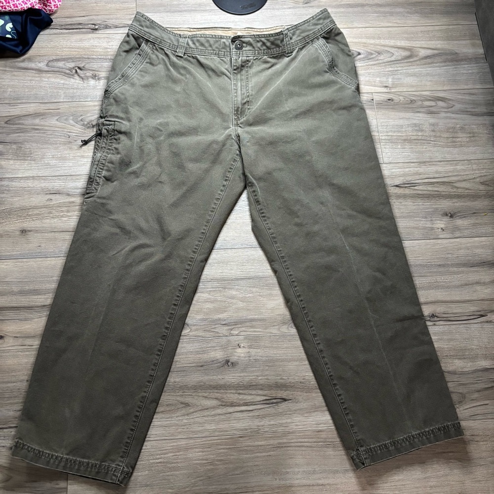 Men's Olive Green Bass Co Jeans